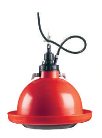 Hanging Drinker with Hose Connection for Birds
