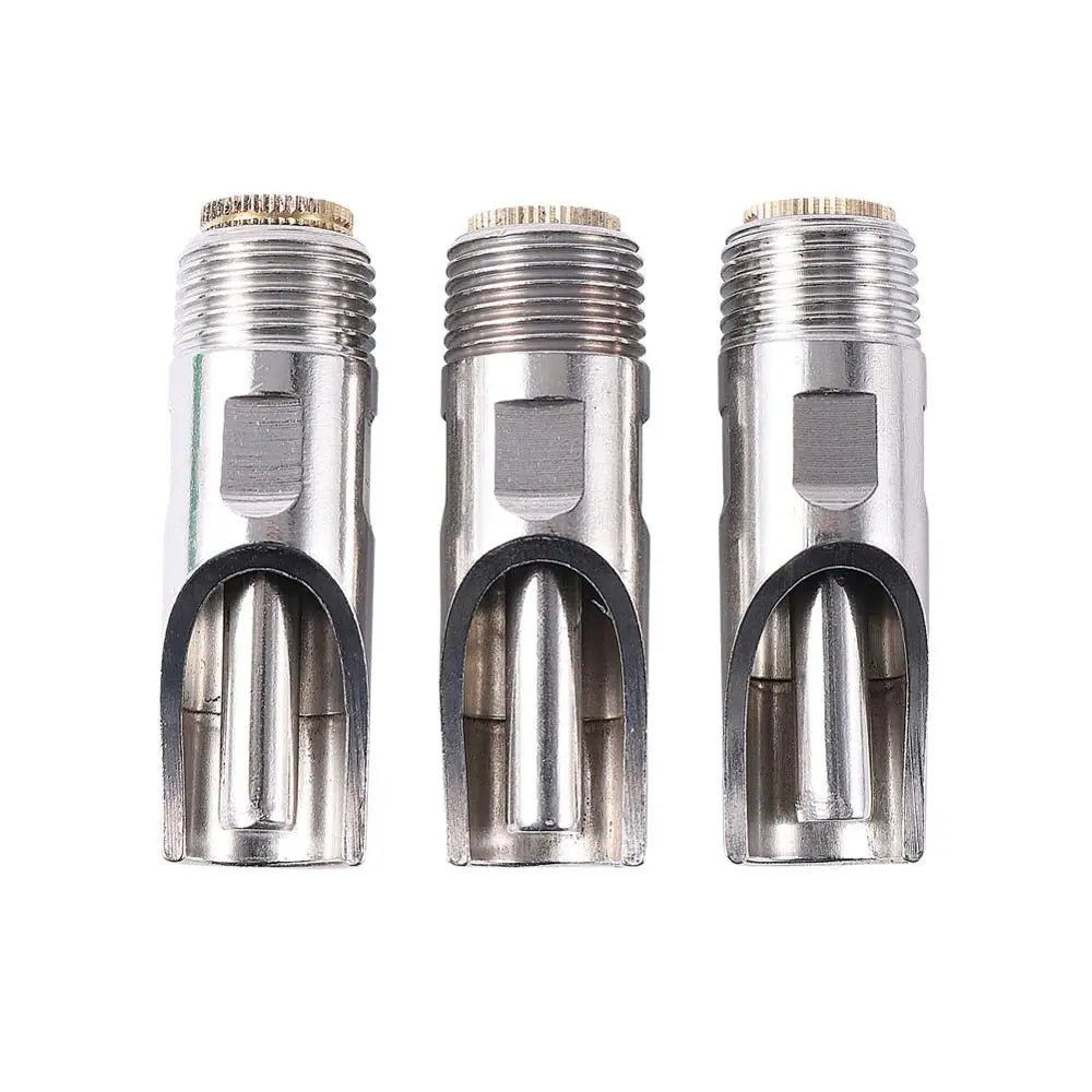 1 Pcs Thickening Pig Stainless Steel Drinking Bowls for Bibcock Pig Faucet Pig Mouthpiece Pig Farming Equipment