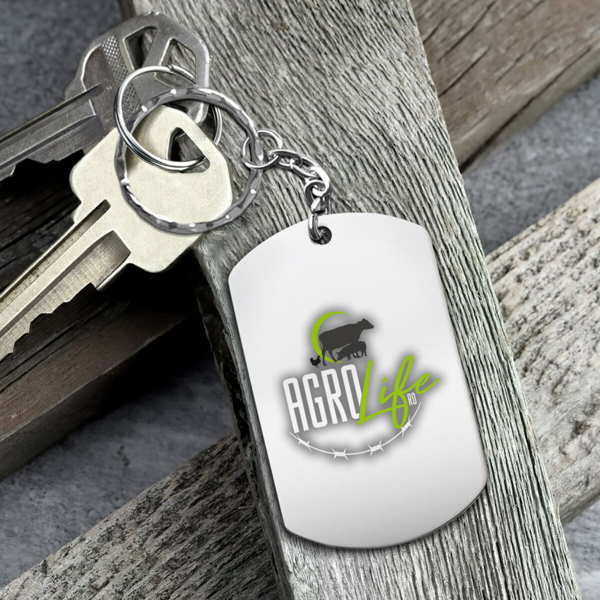 Aluminium Keychain